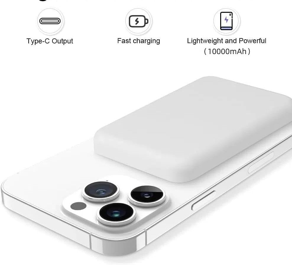 Bateria Externa Inalámbrico tipo Magsafe 5000mAh