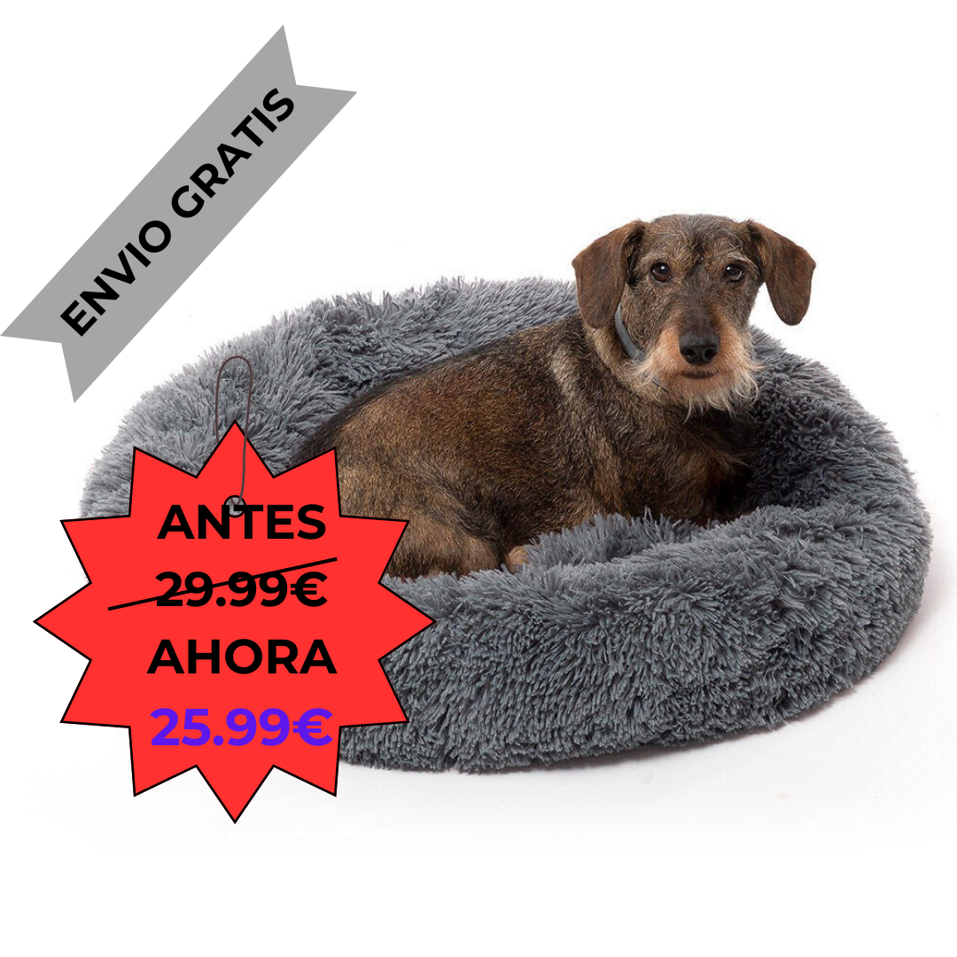 Cama Antiestrés para Mascotas Bepess InnovaGoods Ø 60 cm