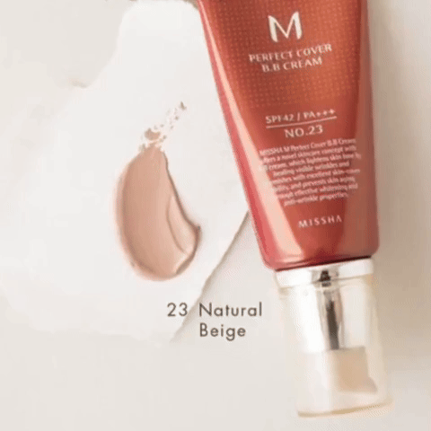 MISSHA M PERFECT COVER BB CREAM  N23 NATURAL BEIGE 20 ML