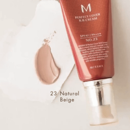 MISSHA M PERFECT COVER BB CREAM  N23 NATURAL BEIGE 20 ML